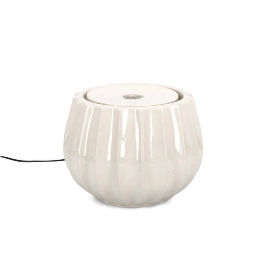 Fontana da giardino D35X25,5H con LED - ILY Colore: Avorio