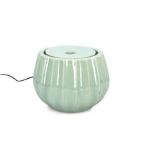 Fontana da giardino D35X25,5H con LED - ILY Colore: Verde