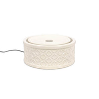 Fontana da Giardino Ceramica Avorio Moderna 33,5 cm - ELARIS