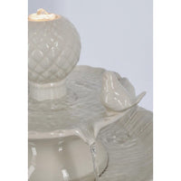 Fontana da Giardino Ceramica Avorio da Esterno H68 - LUNARA