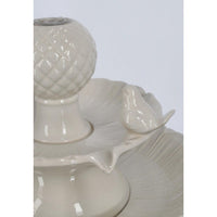 Fontana da Giardino Ceramica Avorio da Esterno H68 - LUNARA