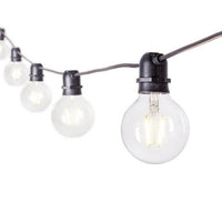 Catena luminosa LED 10 luci trasparenti - ORAYA