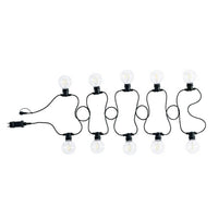 Catena luminosa LED 10 luci trasparenti - ORAYA