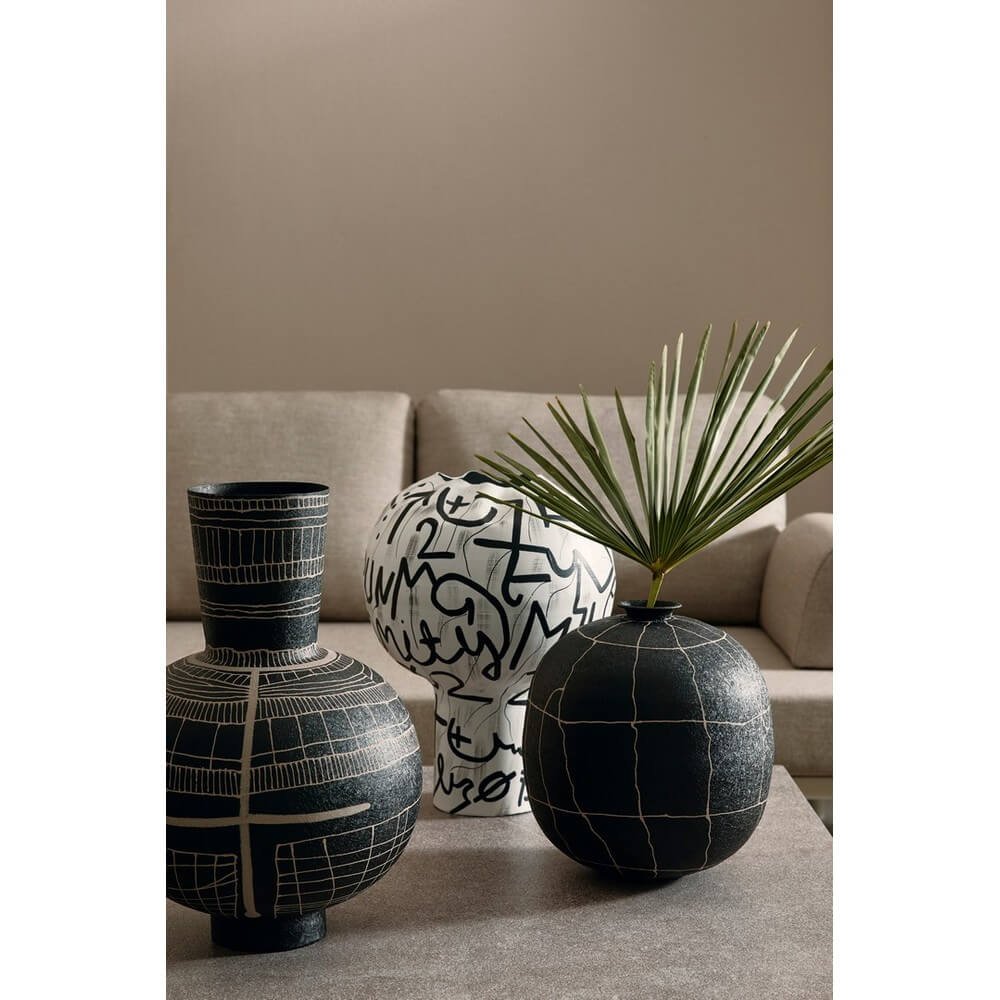 Bottiglia decorativa nera H43 - SORAYA