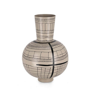 Bottiglia decorativa beige H43 - SORAYA