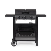 Barbecue a Gas Acciaio Nero da Esterno - LYMER