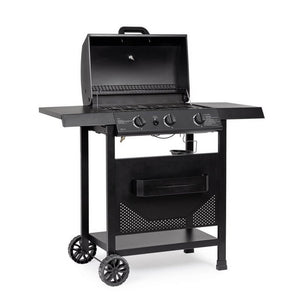 Barbecue a Gas Acciaio Nero da Esterno - LYMER