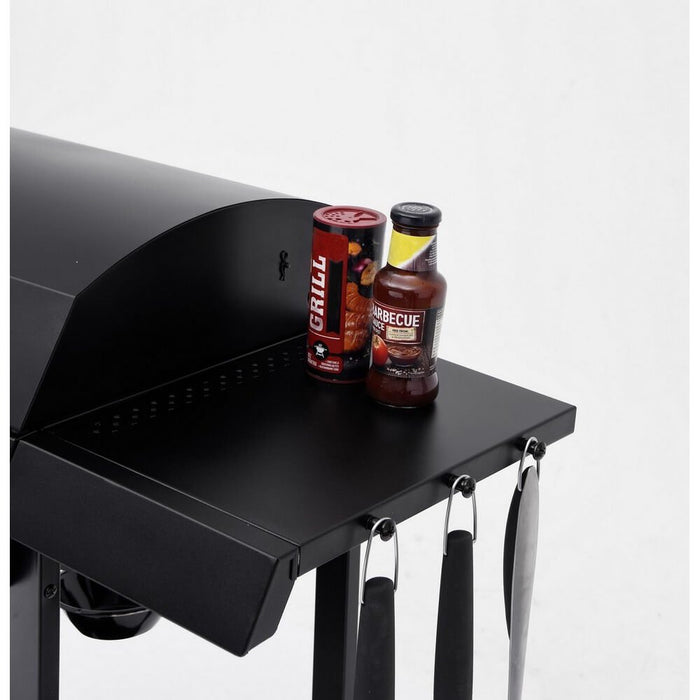 Barbecue a Gas Acciaio Nero da Esterno - LYMER