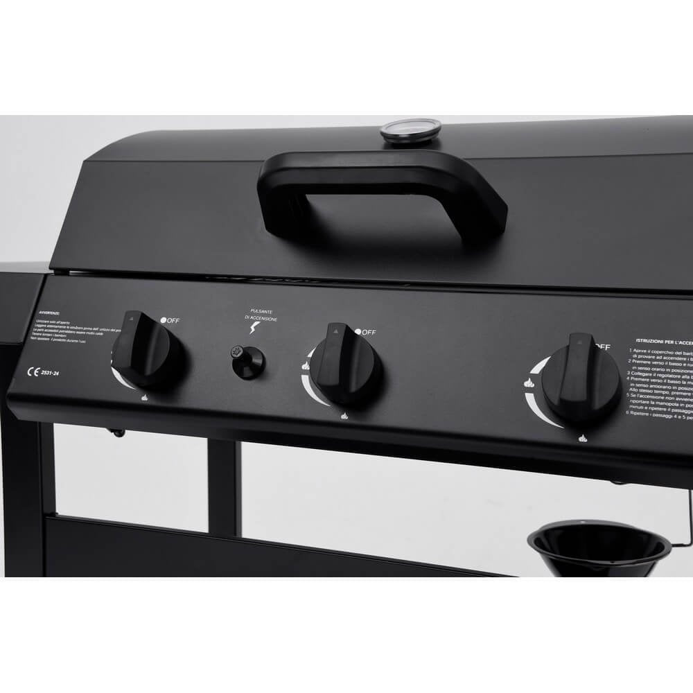 Barbecue a gas 3 bruciatori - LYMER