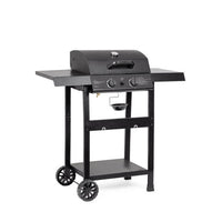 Barbecue a Gas Acciaio Nero da Esterno Moderno - LYMER