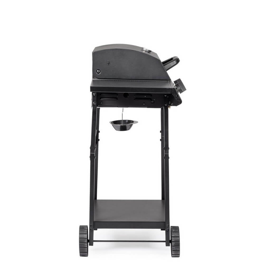 Barbecue a Gas Acciaio Nero da Esterno Moderno - LYMER