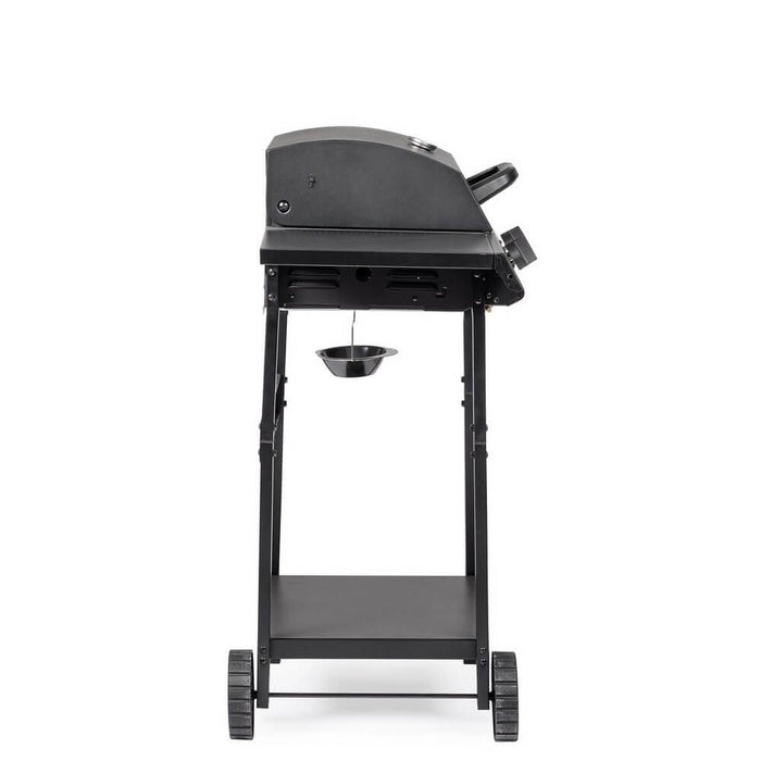 Barbecue a Gas Acciaio Nero da Esterno Moderno - LYMER
