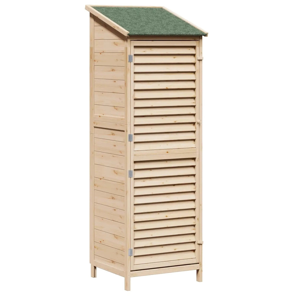 Capanno da Giardino Naturale 59 x 56 x 176 cm CFW8652126