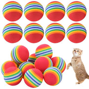 Giocattoli per gatti in palline da 20 - palline interattive - palline morbide - palline schiuma colorate - durature - sicure e non tossiche - palline per giocare