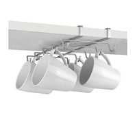 SOTTORIPIANO 10 TAZZE MYMUG ARGENTO MET