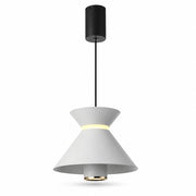LAMPADARIO LED A SOSPENSIONE MODERNO BIANCO 10W DIMMERABILE CCT REGOLABILE LP020