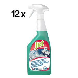 Jet 12 Pezzi x 750 ml, Disincrostante in Schiuma Anticalcare Bagno, WC | Kiter
