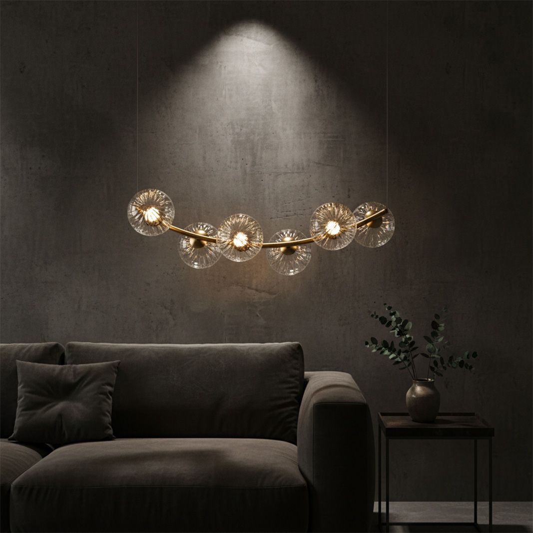 Lampada Da Soffitto G133-6cp Gold