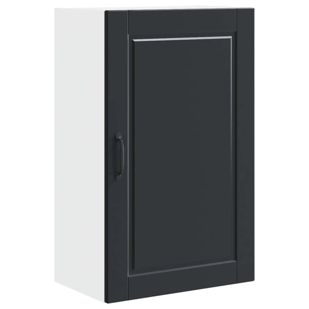 Armadietto a muro PORTO Nero 50 x 31 x 80 cm Legno multistrato