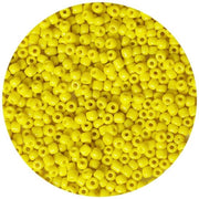 Kralen in vetro 4 mm giallo chiaro per filigrana, 6/0 per bracciali, per la creazione di accessori (giallo chiaro)
