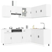 Set Mobili da Cucina 11 pz Porto Bianchi Legno Multistrato