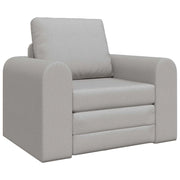 Divano letto | Sof¨¤ letto | Letto singolo Grigio Nuvola 98 x 71 x 83 cm Tessuto
