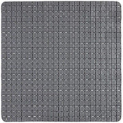 Tappetino antiscivolo in pvc mosaico grigio 54x54 cm
