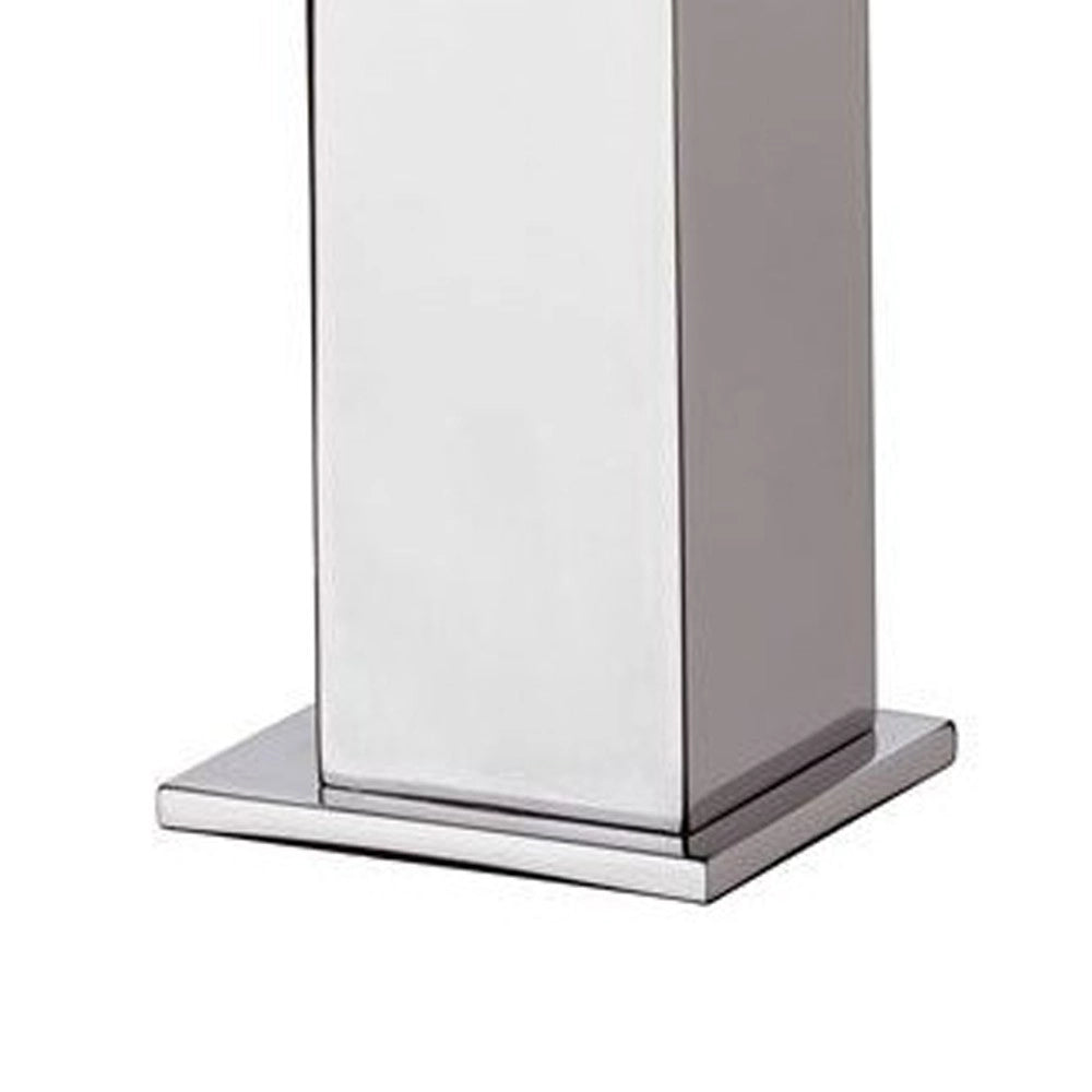 Miscelatore in ottone cromato design quadro serie skyline