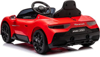 Macchina Elettrica per Bambini Licenza Ufficiale Maserati 10,8V 5Ah Rosso