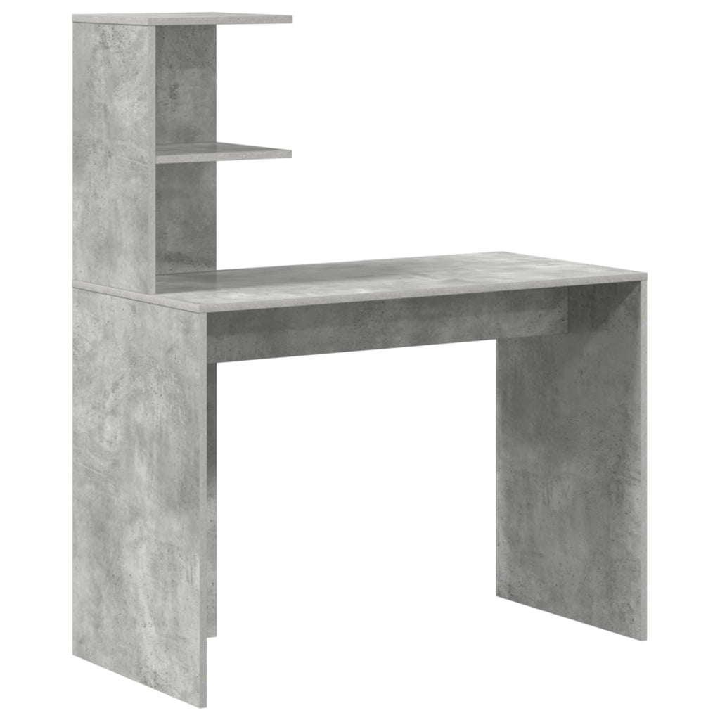 Scrivania Grigia in Cemento Grigio cemento