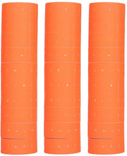Etichette per prezzo fluorescenti 15000 pezzi - 30 rotoli - dimensioni 21x12mm - compatibili con MX-5500 - adatto per marche prezzo