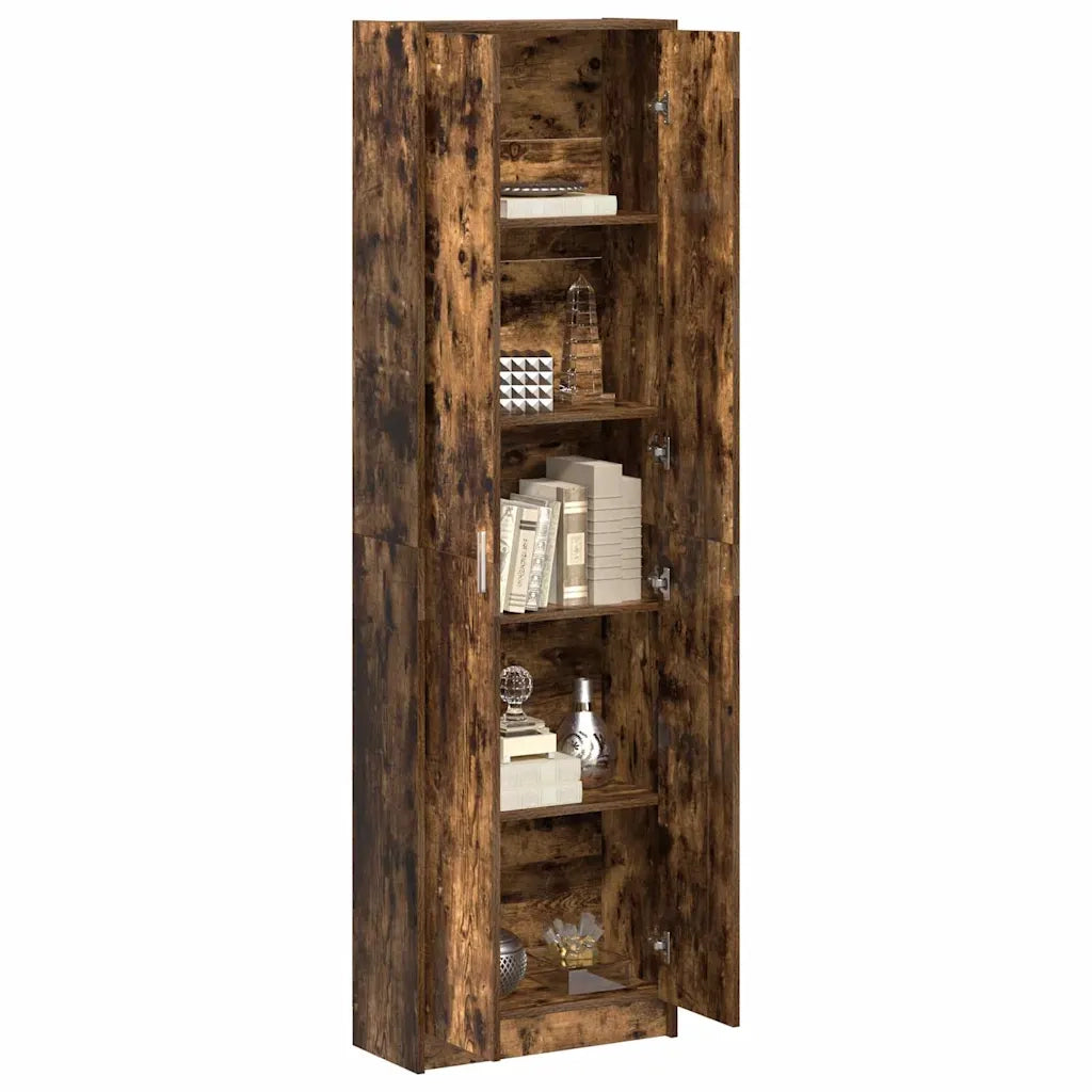 Guardaroba Rovere fumé 55 x 25 x 189 cm Legno multistrato 3334012