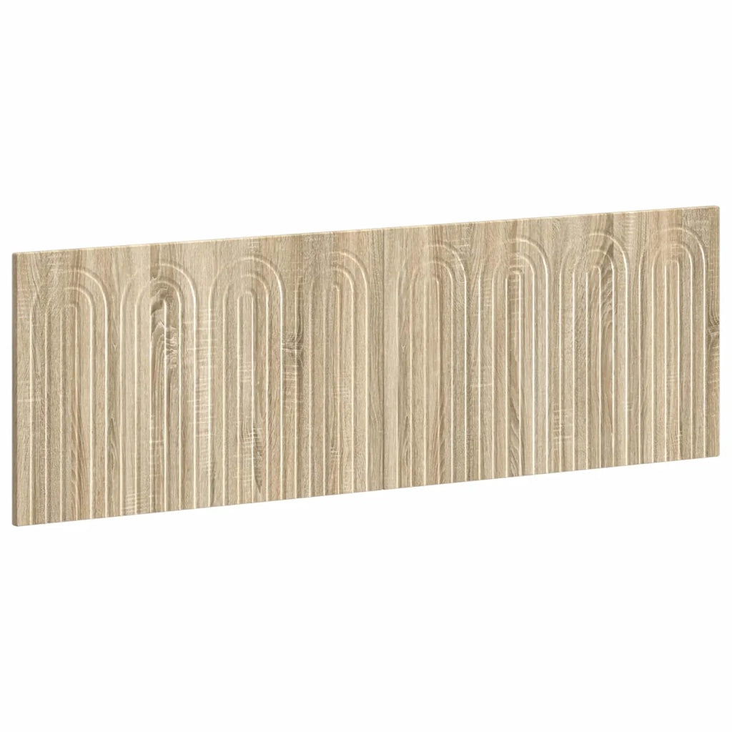 Testiera da Muro ALKMAAR Rovere Sonoma Legno ingegnerizzato 896287
