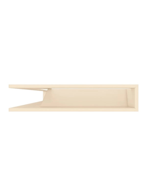 Griglia di ventilazione Angolare per camino 95x800x450 - Loft Angle sinistra crema