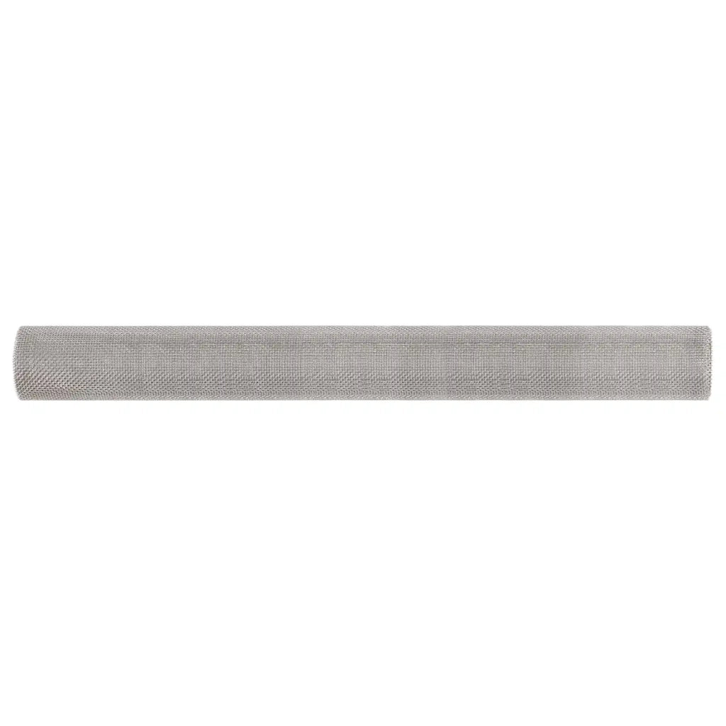 Rete per schermatura 100 x 500 cm 6 Mesh Argento 42039657