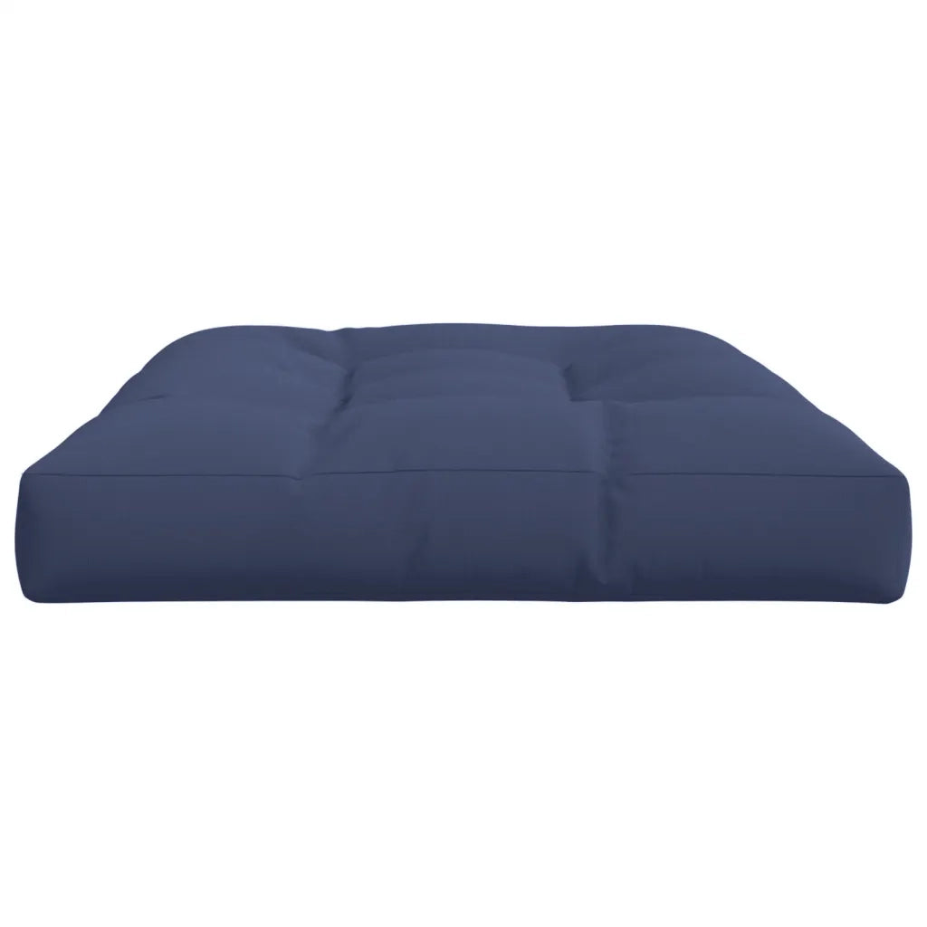 Cuscino per pallet | Cuscini per sedie Blu Marino 120x80x12 cm in Tessuto