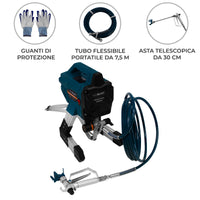 Verniciatore a Spruzzo Professionale ad alta pressione elettrico fai da te macchina pistola a spruzzo 2900PSI