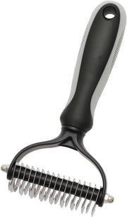 Kit per petting dei cani professionale - Lampada per animali - Spazzola per arricciatura - Spazzola per separazione - Leggero - Manico antiscivolo - Spazzola per animali