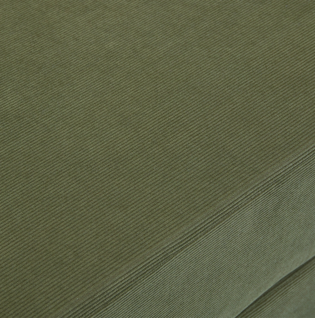 Divano letto pieghevole da terra 3 posti con braccioli riposizionabili; 200x100x70 cm; verde