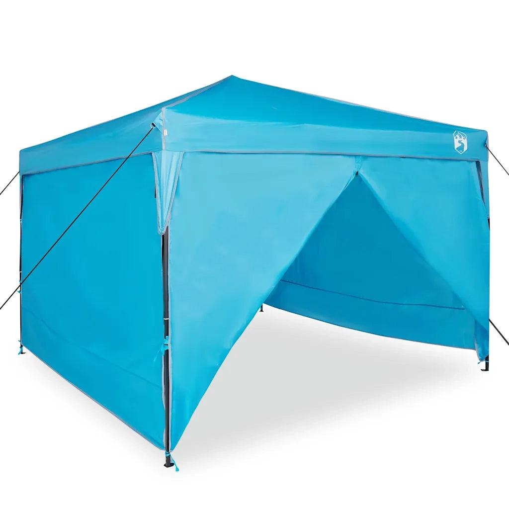 Tenda Gazebo-Tenda da festa Blu 290 x 290 x 251 cm Tessuto 223421