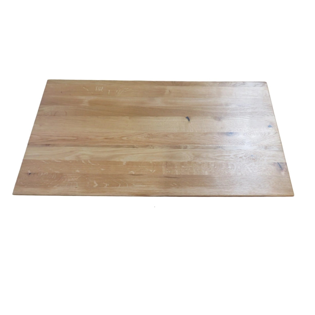Tavolino da caffè CONNECT - piano del tavolo 110x60 DL 20+20 mm rovere bordo dritto