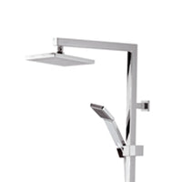 Set doccia in ottone cromato - serie wellness qubika