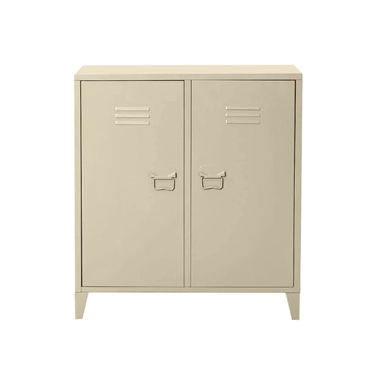 MOBILE 2 ANTE 80X40XH73CM AVANA IN METALLO.