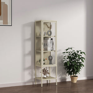 VETRINA AVANA 1 ANTA 42X35XH160CM IN METALLO.