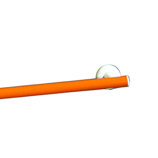 Maniglia bagni disabili e anziani verticale e laterale cm.50x50 color arancio