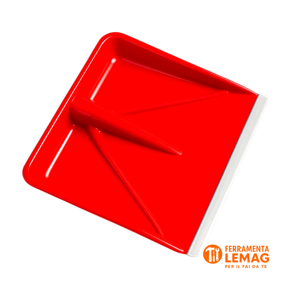 Pala Stea 014SCP per neve e agricoltura, robusta e leggera, senza manico