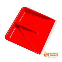 Pala Stea 014SCP per neve e agricoltura, robusta e leggera, senza manico