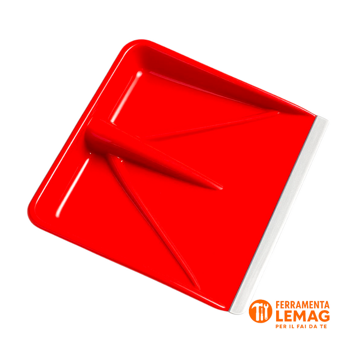 Pala Stea 014SCP per neve e agricoltura, robusta e leggera, senza manico