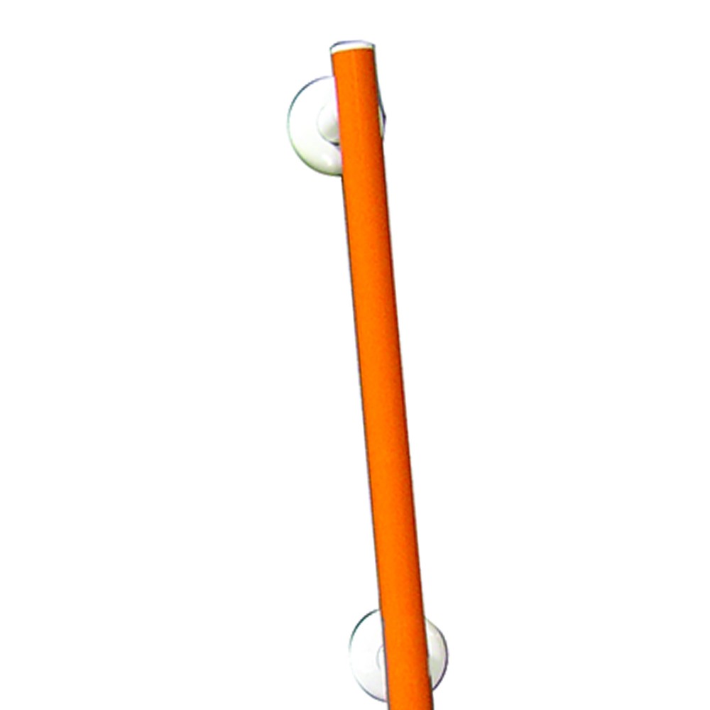 Maniglia bagni disabili e anziani verticale e laterale cm.50x50 color arancio