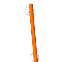 Maniglia bagni disabili e anziani verticale e laterale cm.50x50 color arancio